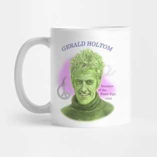 Gerald Holtom, Inventor of the Peace Sign Mug